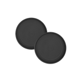 JAZZ SAUNA SPEAKERSET  (=2 STUKS), WATERDICHT / HITTE BESTENDIG TOT 100 GRADEN CELSIUS / VORSTBESTENDIG, 70 WATT, MAT ZWART, 175 X 60 MM
